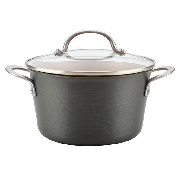 Ayesha Curry Ayesha Curry 80262 Hard Anodized Aluminum Covered Saucepot; 4.5 qt. 80262